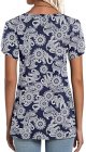 Womens Casual Short Sleeve T-Shirts Tunic Tops Loose Comfy Tee Blouse Lightweight Cute