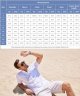 Men's Cotton Linen Shirt Short Sleeve Hippie Casual Beach T-Shirts with Pocket